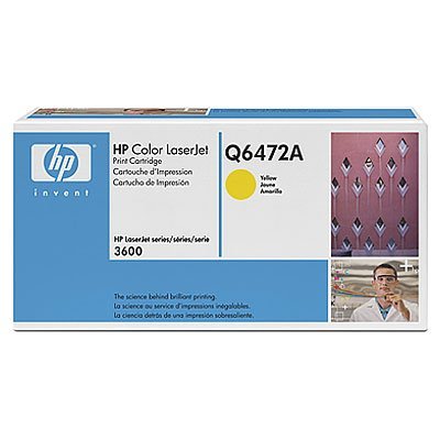 Картридж HP (Q6472A) к HP CLJ 3600, желтый (Q6472A)