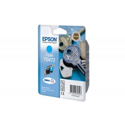 Картридж (C13T04724A10) EPSON T0472 дл Stylus C63/C65/CX3500 голубой (C13T04724A10)
