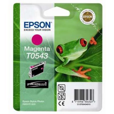 Картридж (C13T05434010) EPSON T0543 дл Stylus Photo R800/R1800 пурпурный (C13T05434010)