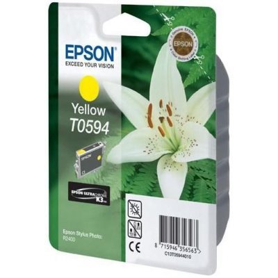 Картридж (C13T05944010) EPSON T0594 дл Stylus Photo R2400 желтый (C13T05944010)