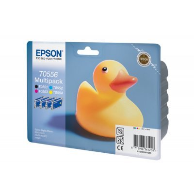 Картридж (C13T05564010) EPSON T0556 дл Stylus RX520/R240 (4 цвета) (C13T05564010)