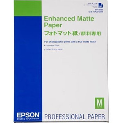 Бумага (C13S042095) Epson Enhanced Matte Paper A2 (25s) (C13S042095)