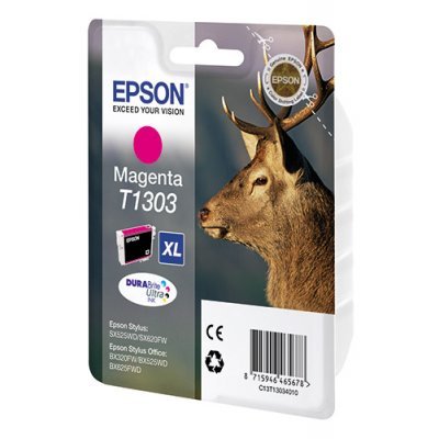Картридж (C13T13034010)  Epson T1303 (magenta) дл B42WD красный (C13T13034010)