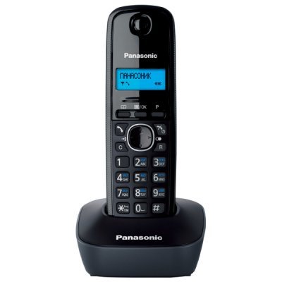 Радиотелефон Panasonic KX-TG1611 серый (KX-TG1611RUH)