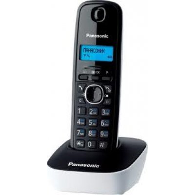 Радиотелефон Panasonic KX-TG1611 белый (KX-TG1611RUW)