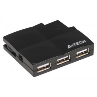 USB концентратор A4Tech 57 черный (HUB-57 (BLACK))