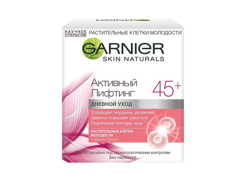 Крем для лица Garnier Активный лифтинг 45+ дневной 50 мл