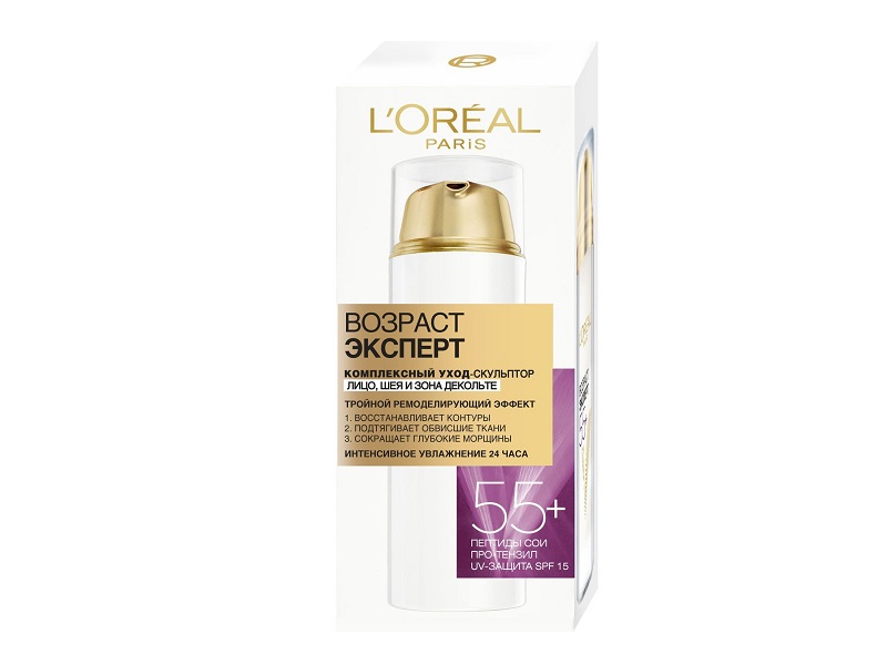 Крем L`Oreal Эксперт-Уход Скульптор 55+ 50 мл