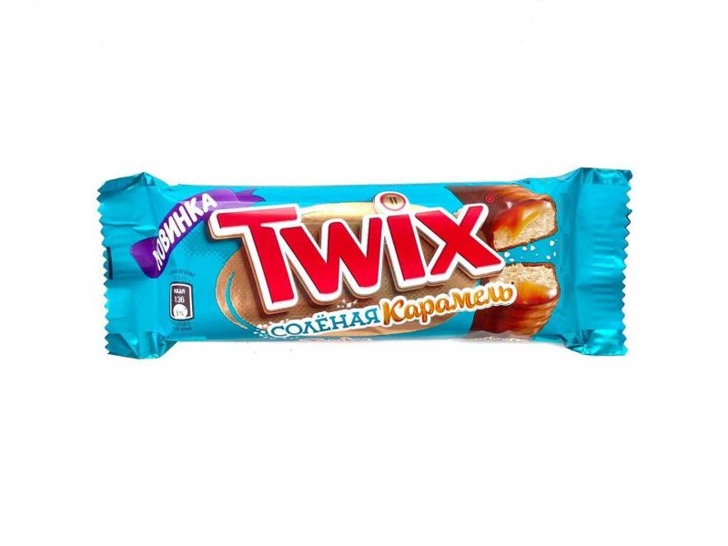 Печенье Twix соленая кармель 55 г.