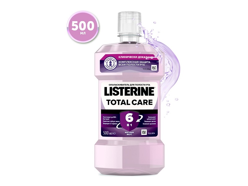 Ополаскиватель для рта Listerine Total 500 мл