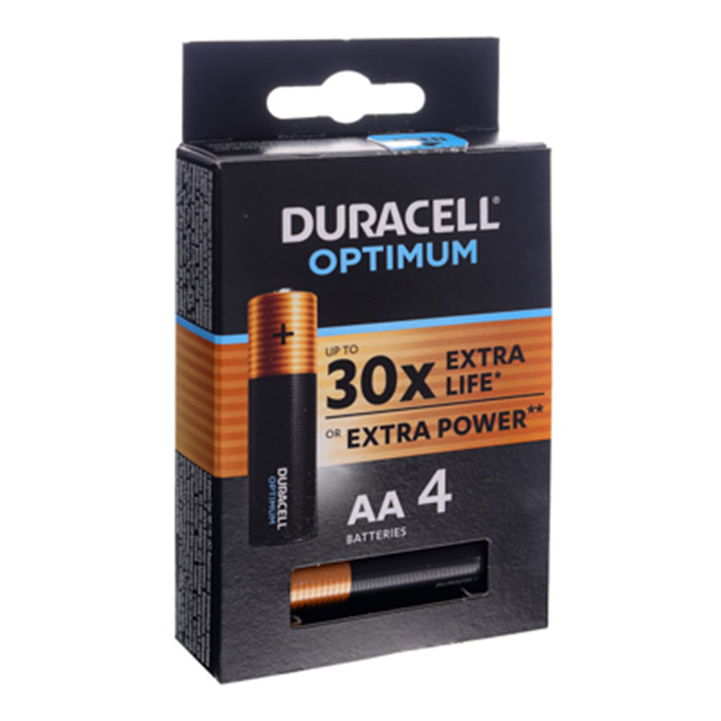 Батарейки Элемент питания Duracell Opti AA 4 шт