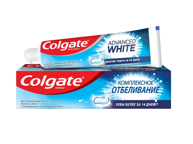 Паста зубная Colgate Комплексное отбеливание 100 мл