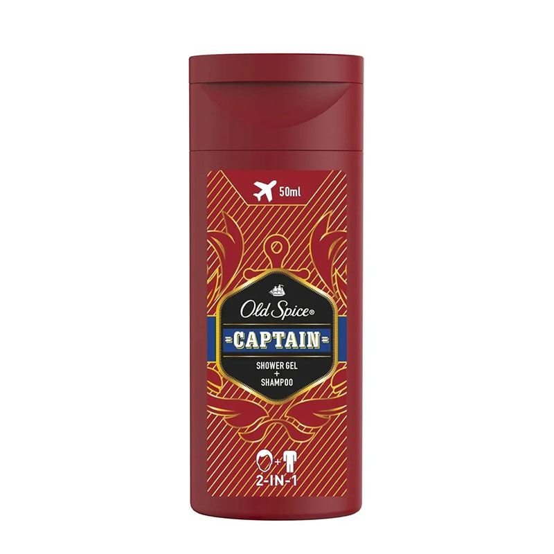 Гель для душа Old Spice Captain 2в1 50мл