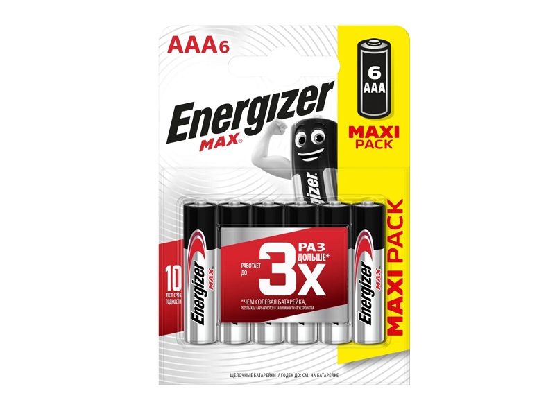 Батарейки Элемент питания Energizer Сlassic LR03-6BL