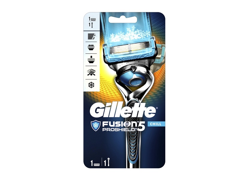 Станки Станок для бритья Gillette Fusion Proshield Chill с 1 сменной кассетой