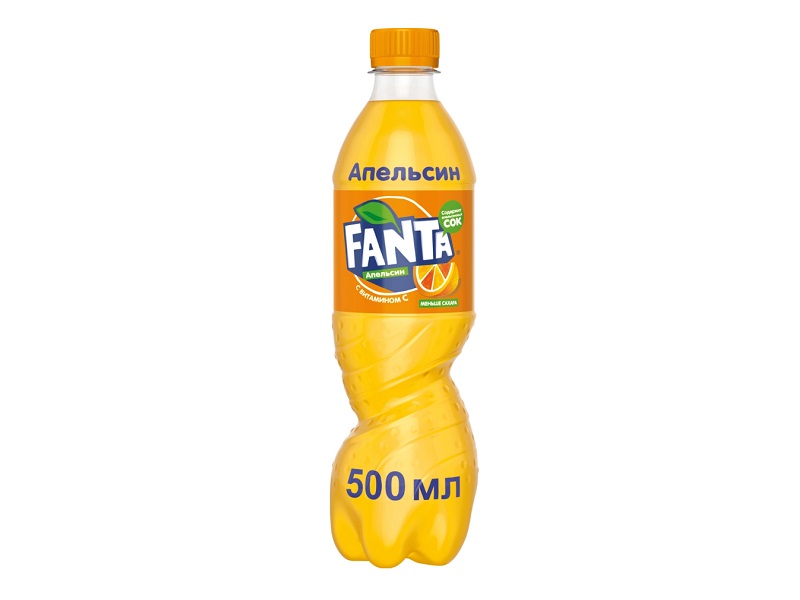 Fanta апельсин 0,5 л пл/б.