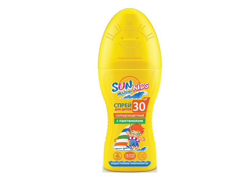 Спрей солнцезащитный Sun Marina детский Spf 30 150 мл