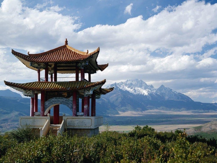 китая