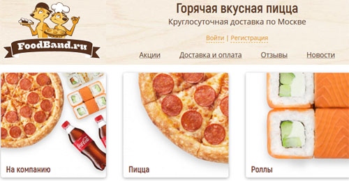 Foodband карта доставки